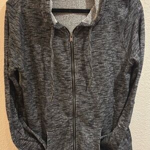 Roxy Gray Women's Zip-Up Hoodie